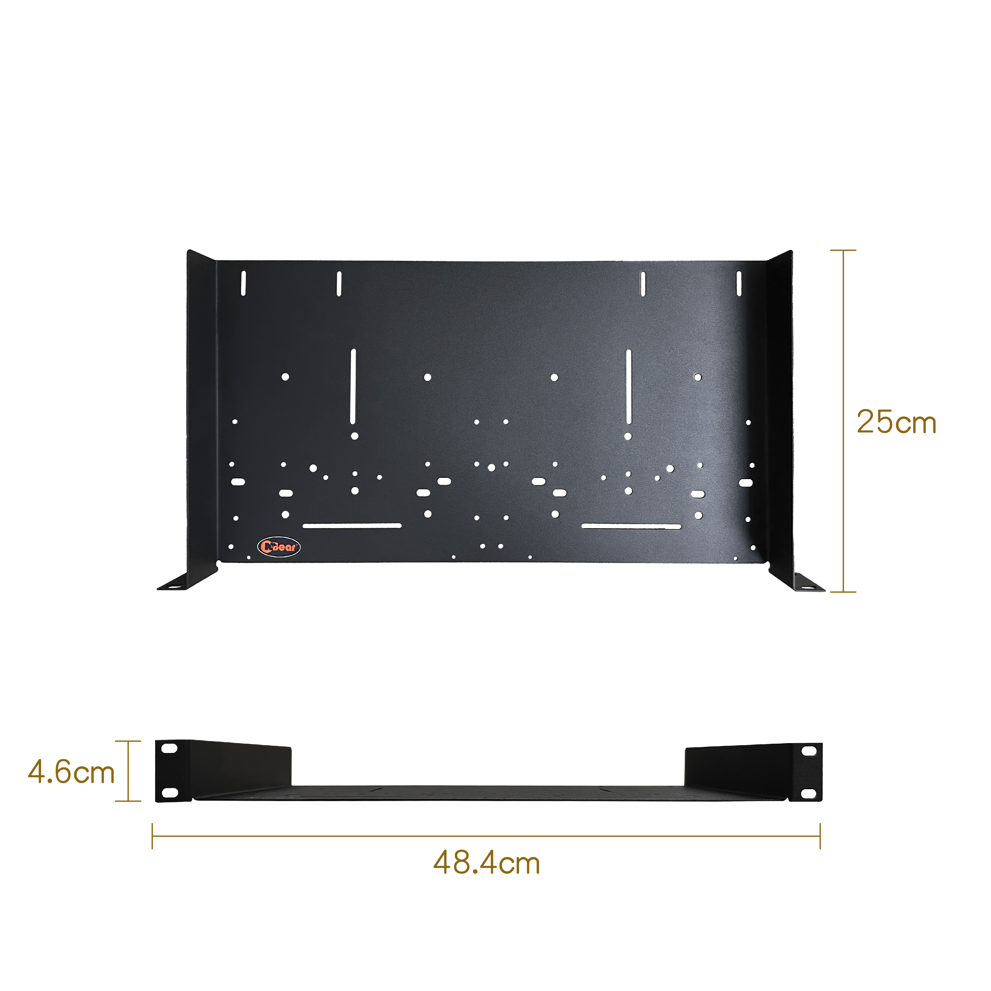 MX-110B 1U Mixer Rack Panels