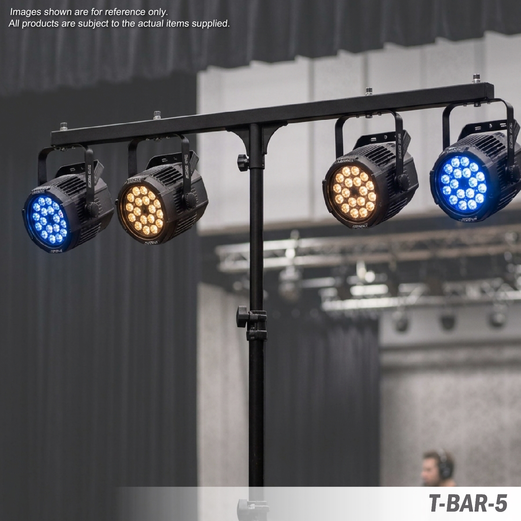 t-bar-5 t-bar for light stand with nylon adapter