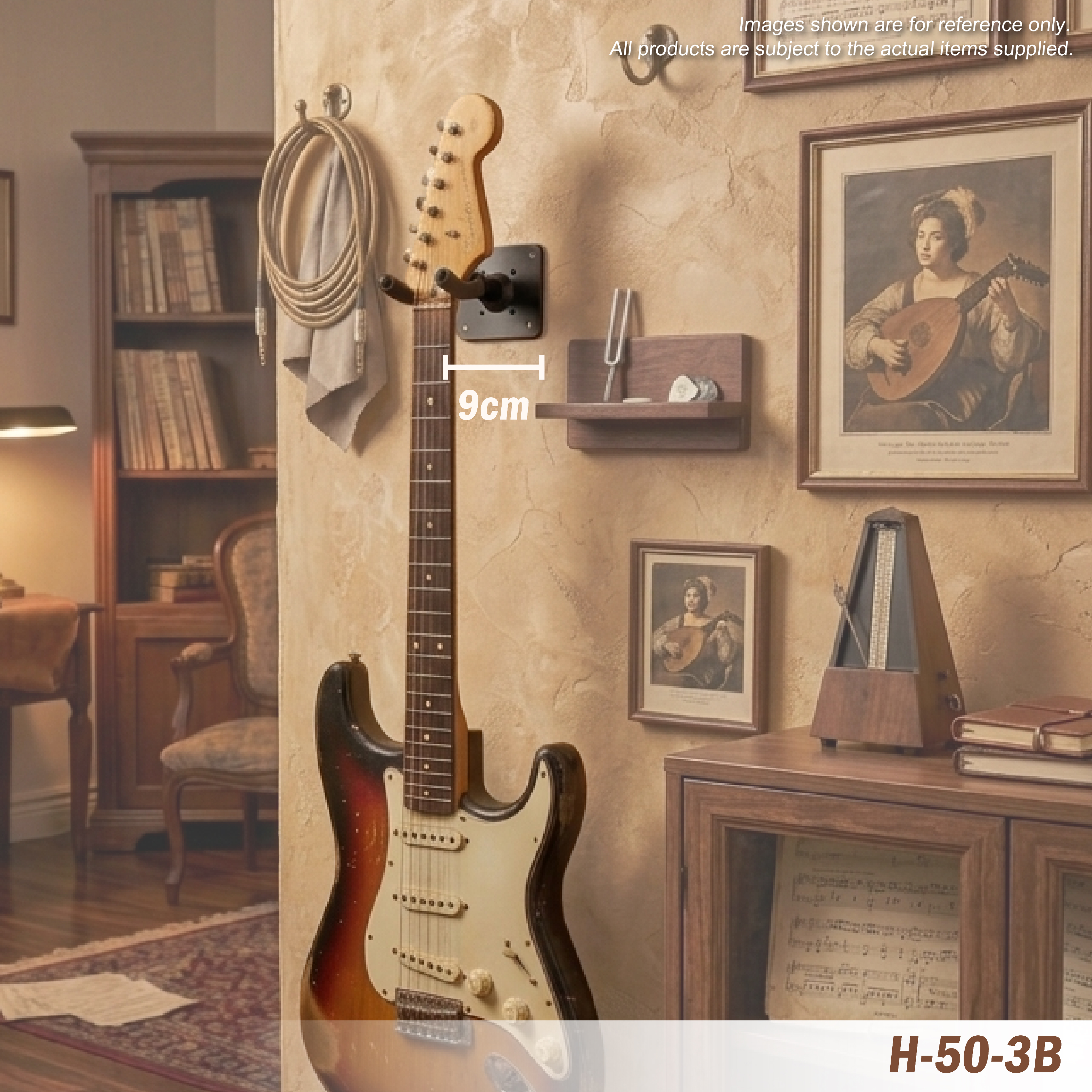 H-50-3B Wall String Swing Guitar Hanger