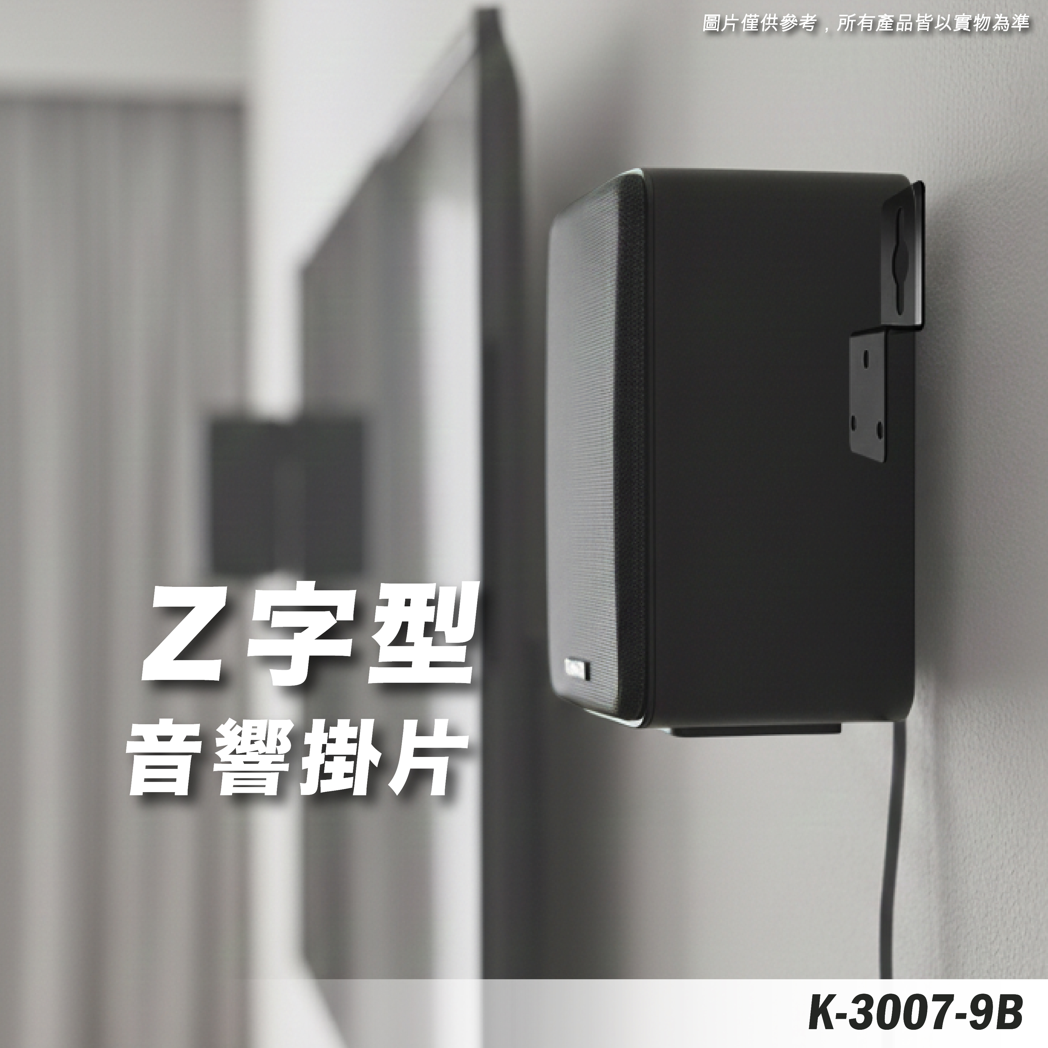 K-3007-9B 喇叭壁掛片