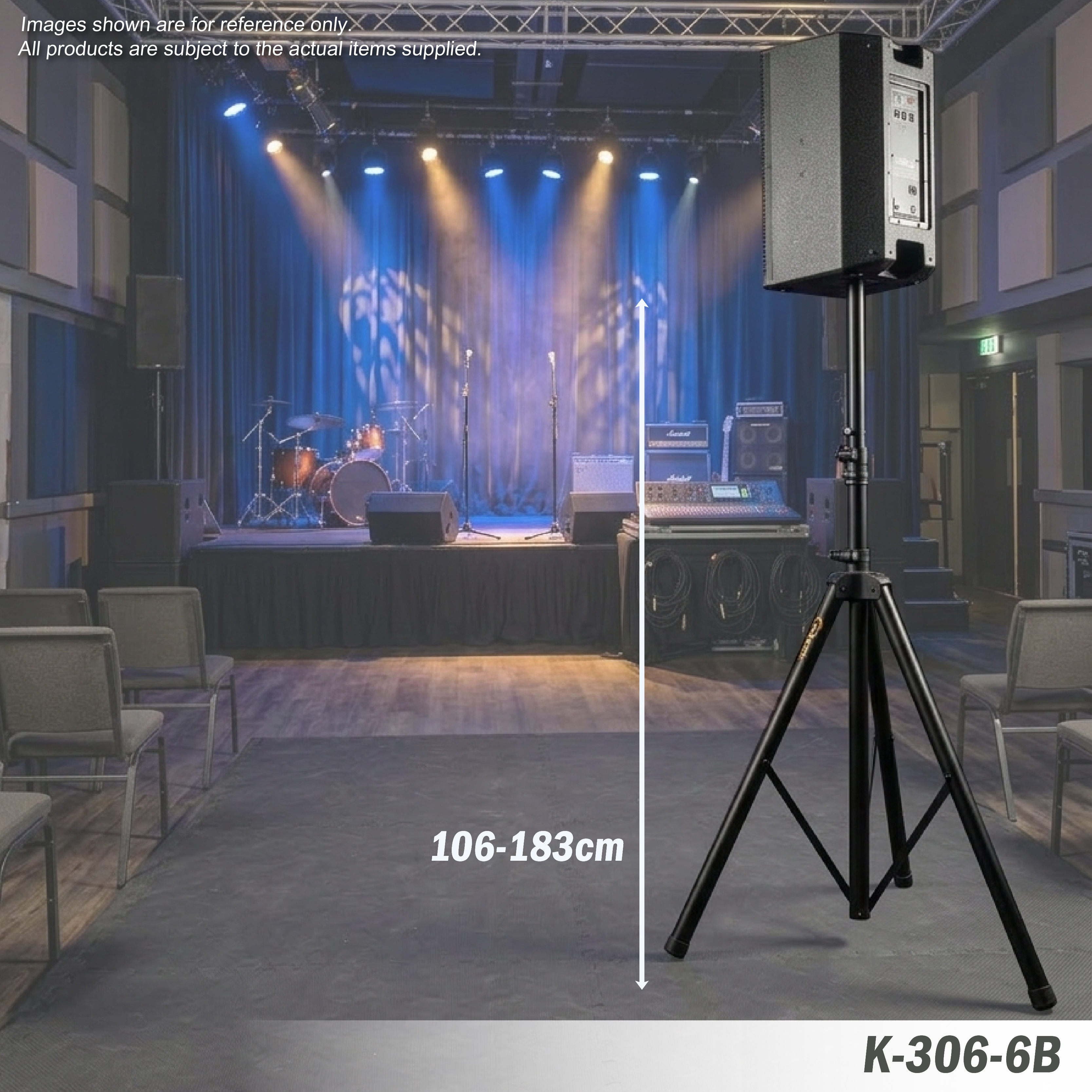 Soportes para altavoces k-306-6b