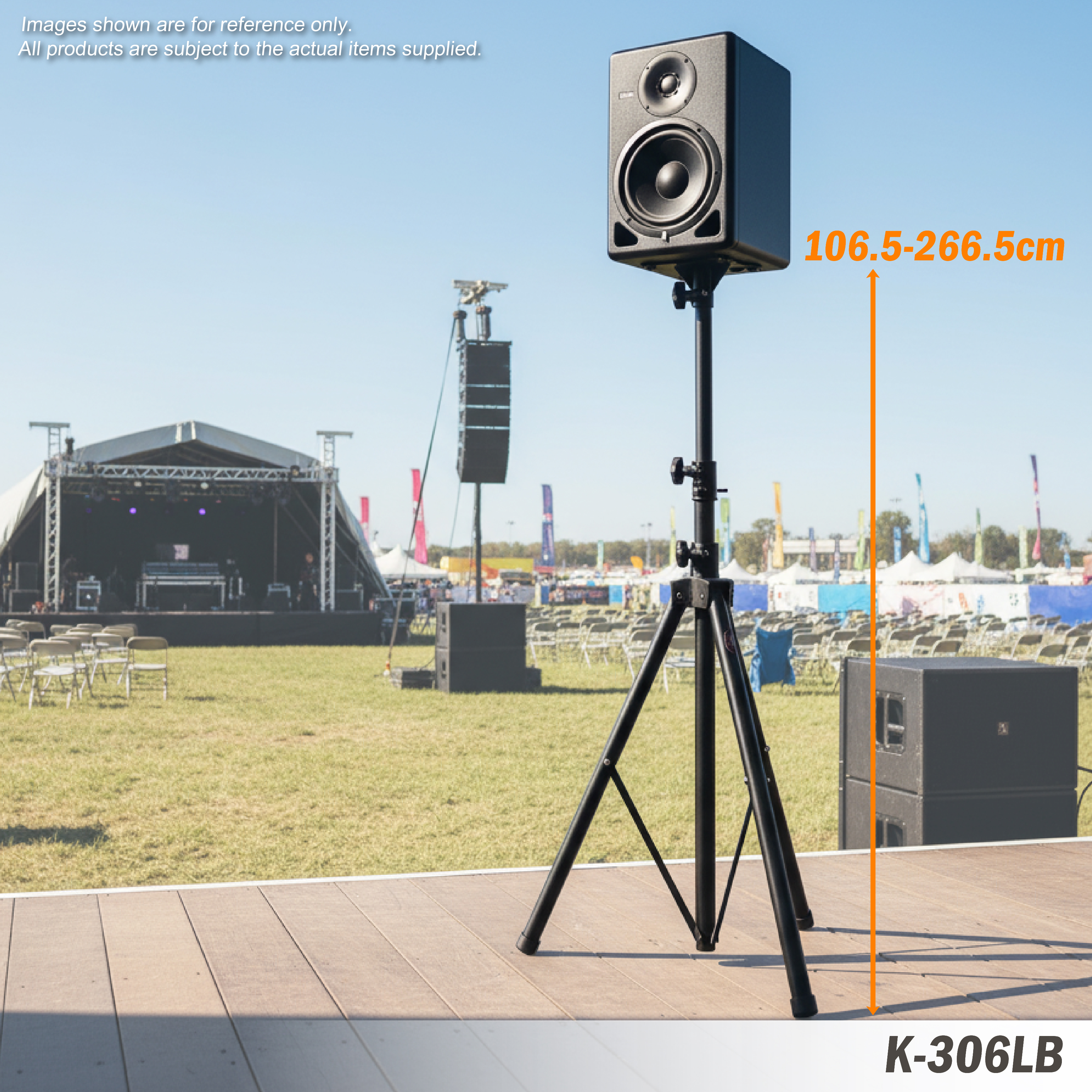 K-306LB Speaker Stands