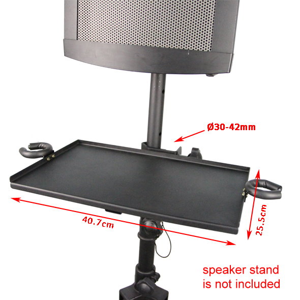 A-20B-1 Instrument Tray 40.7cm with 2 mic holders