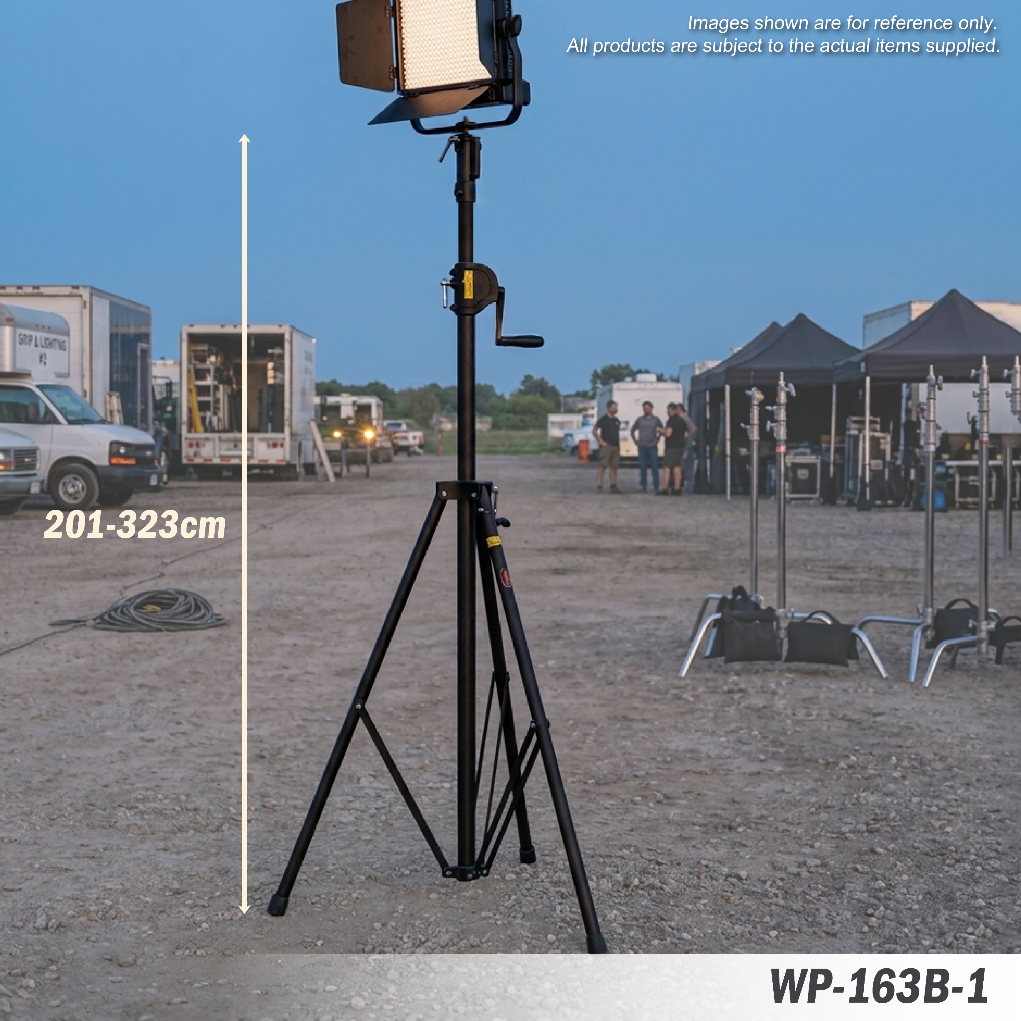 Soporte de luz de cuerda wp-163b-1