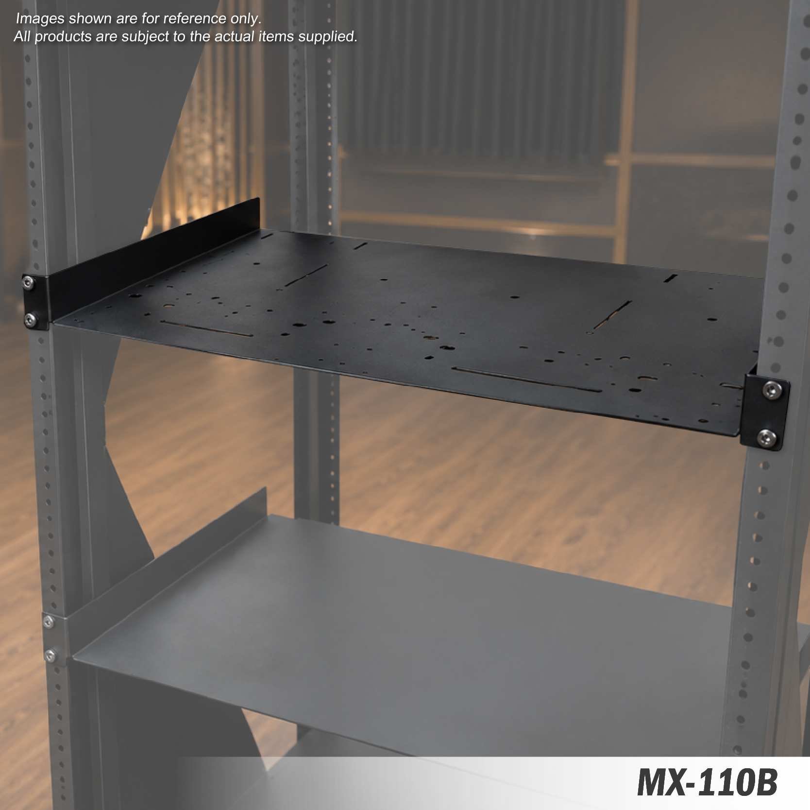 mx-110b 1u mixer rack panels