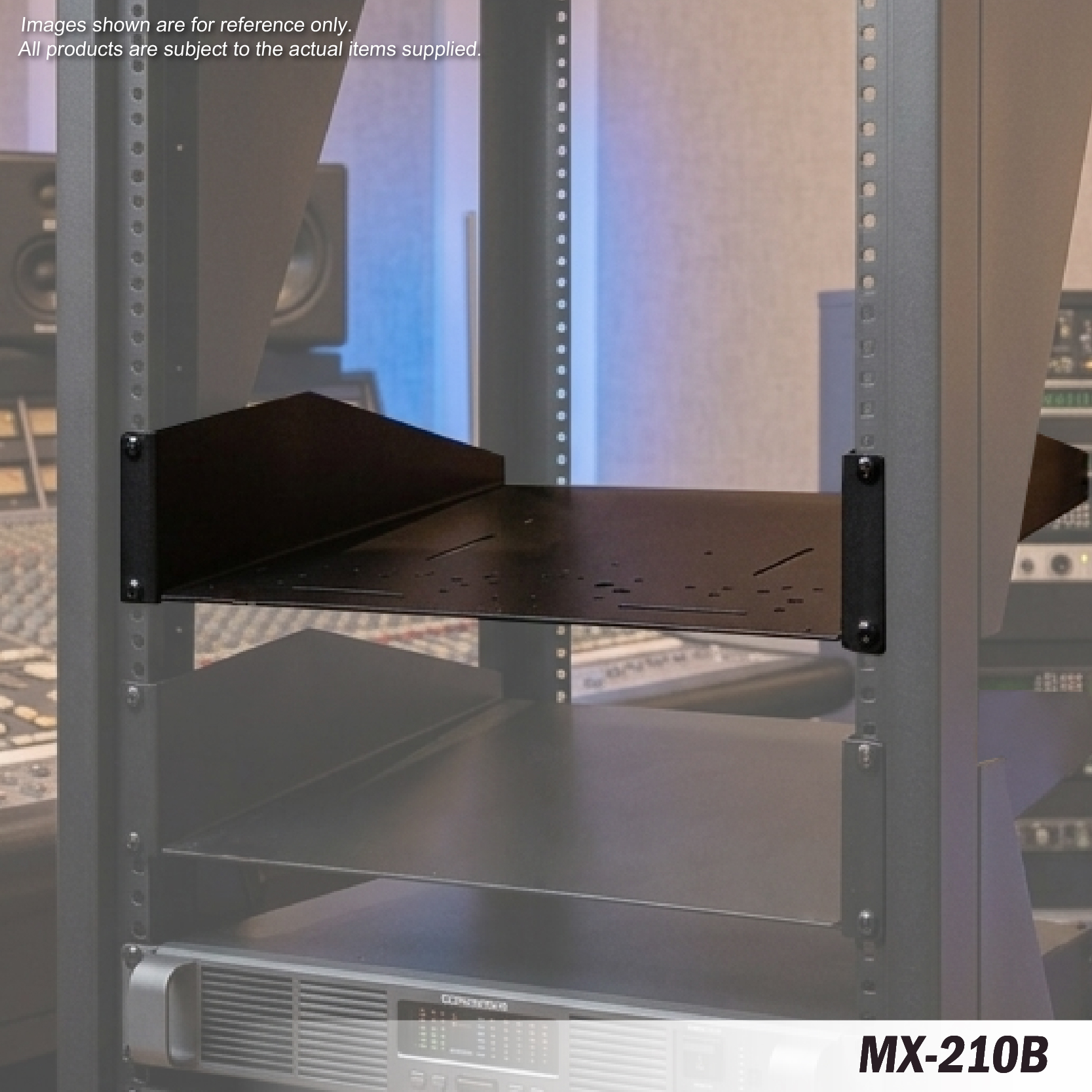 mx-210b 2u mixer rack panels