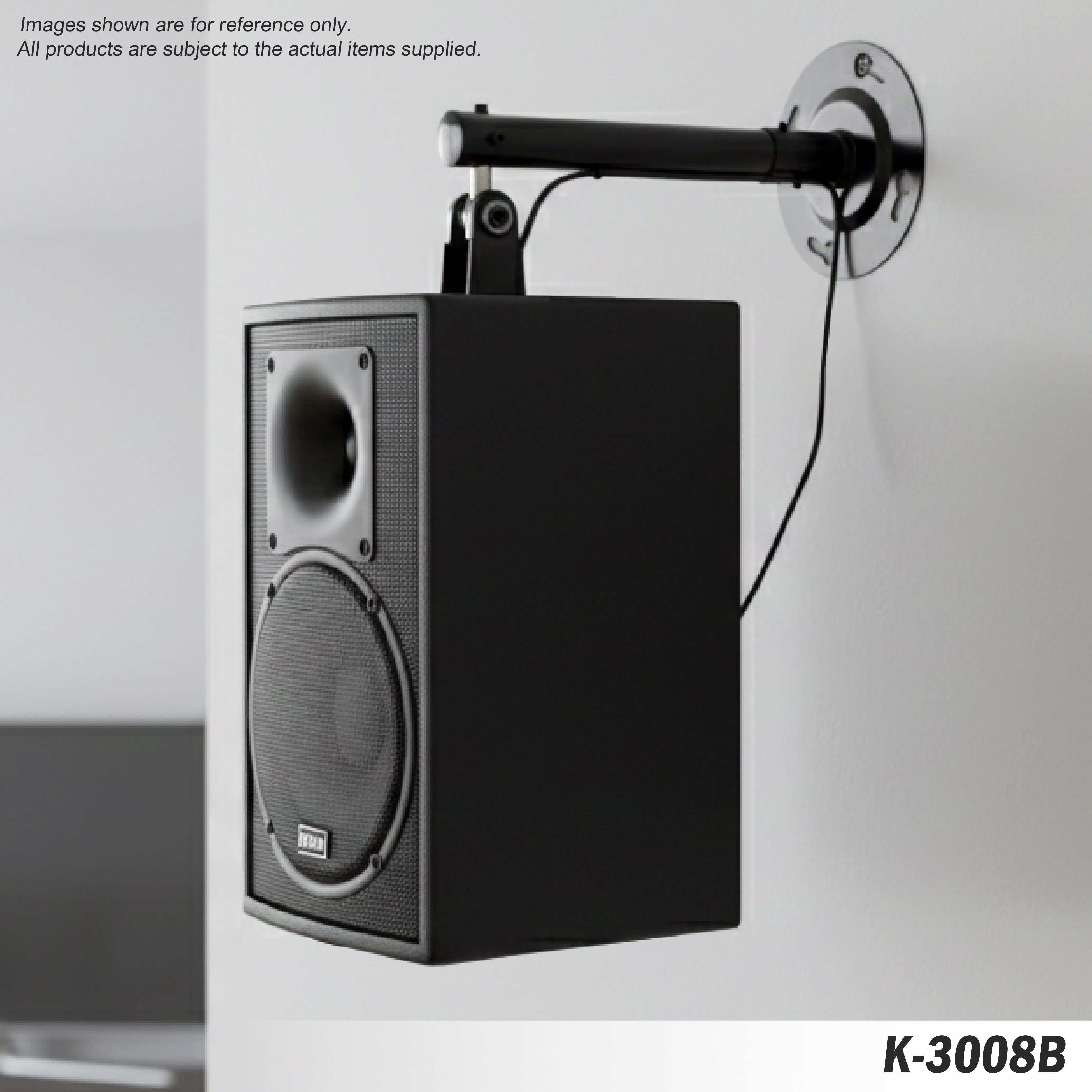Estante para altavoces de montaje en pared k-3008b