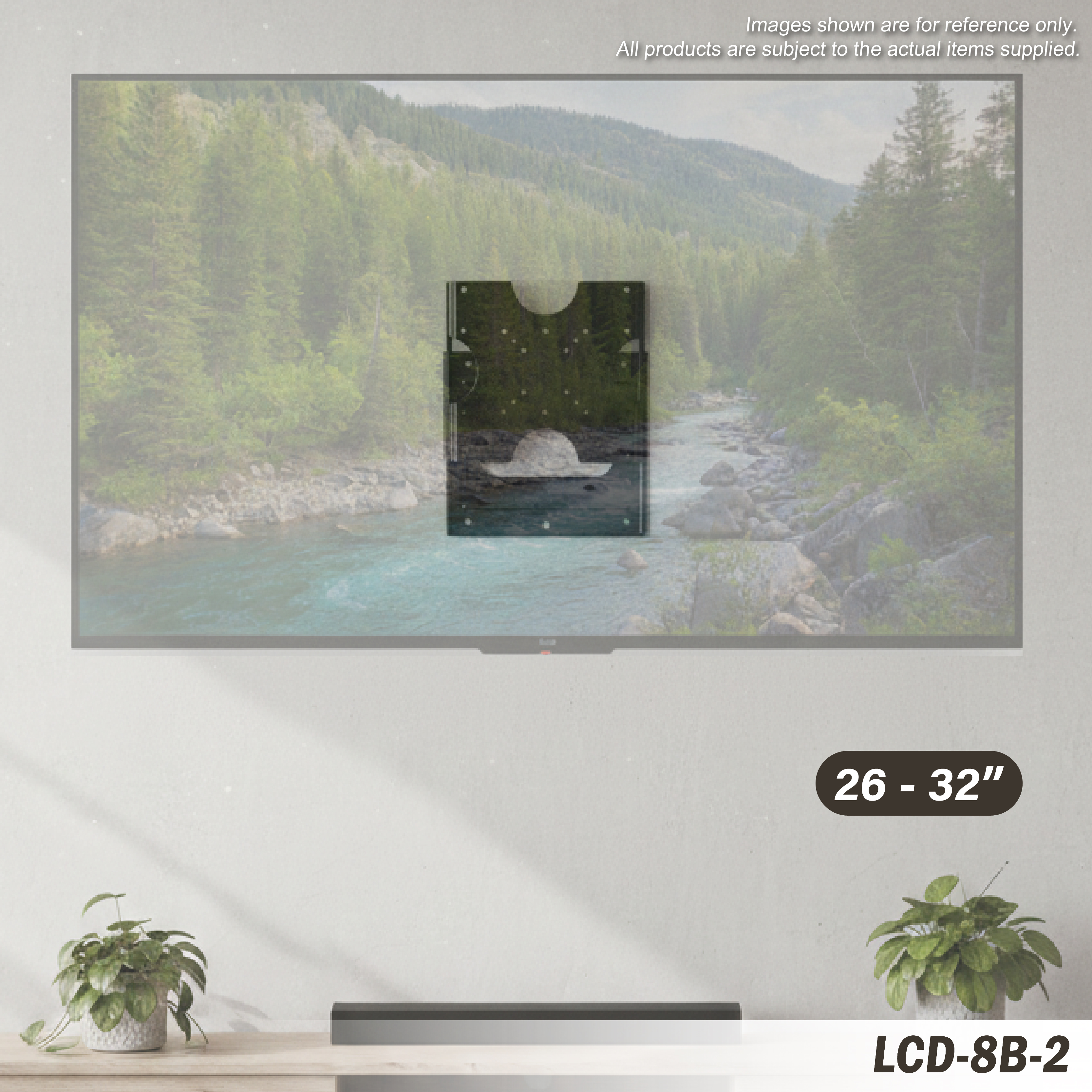 Soportes fijos para TV lcd-8b-2