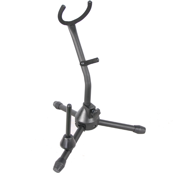 SA-9B-1 Saxophone Stand with Soprano Saxophone & flute recorder holder