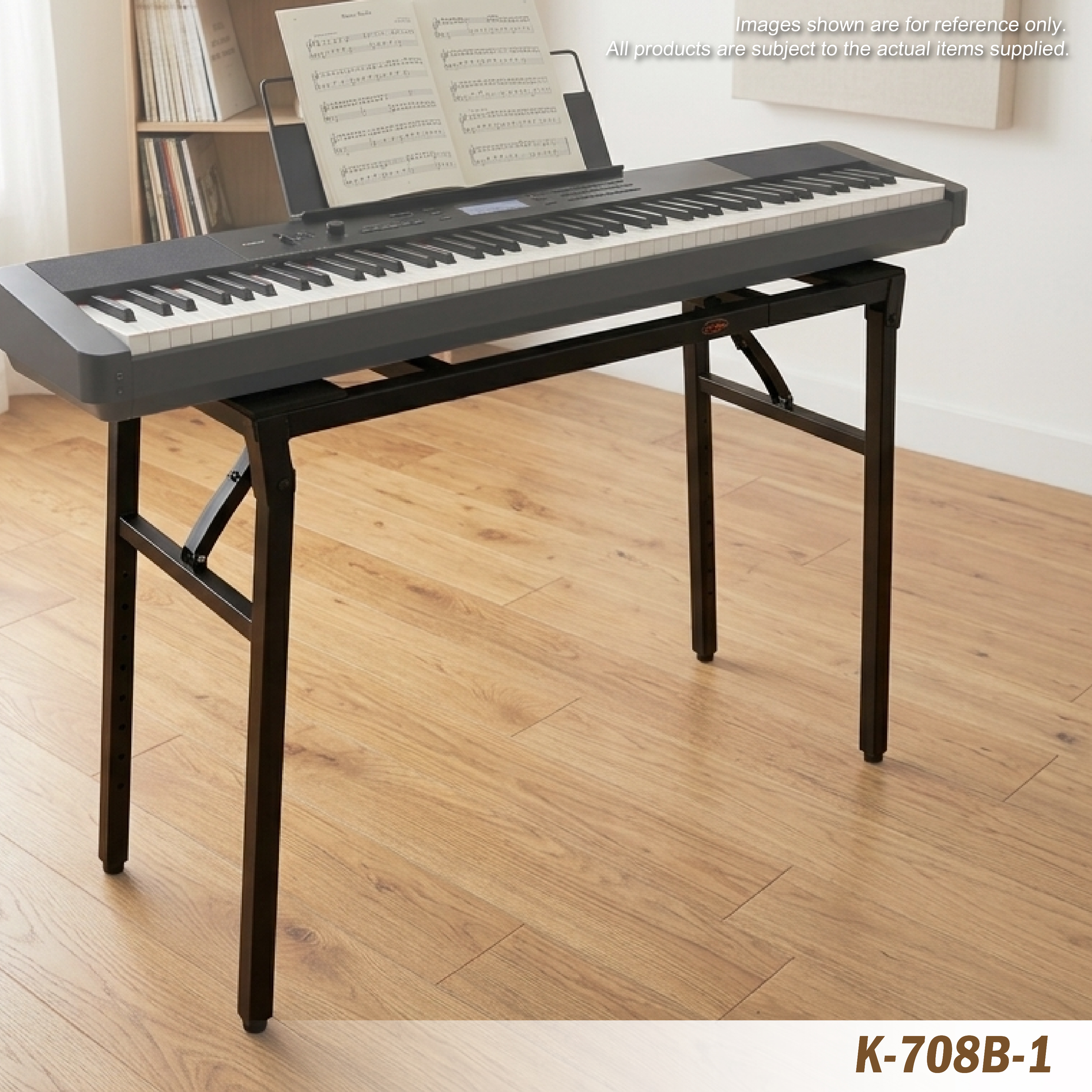 k-708b-1 keyboard stand