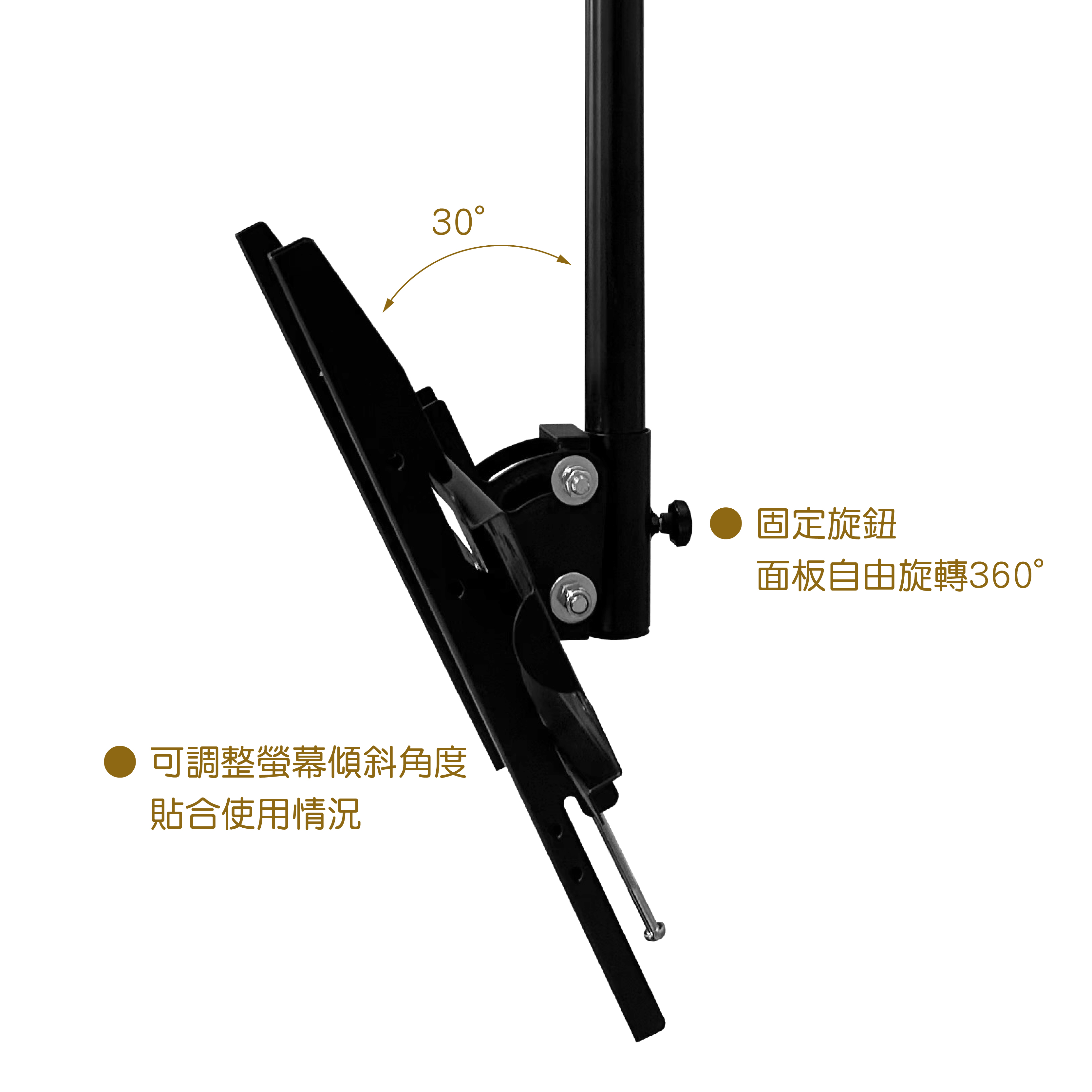 LCD-7-2HP+LCD-9-4B 電視懸吊架