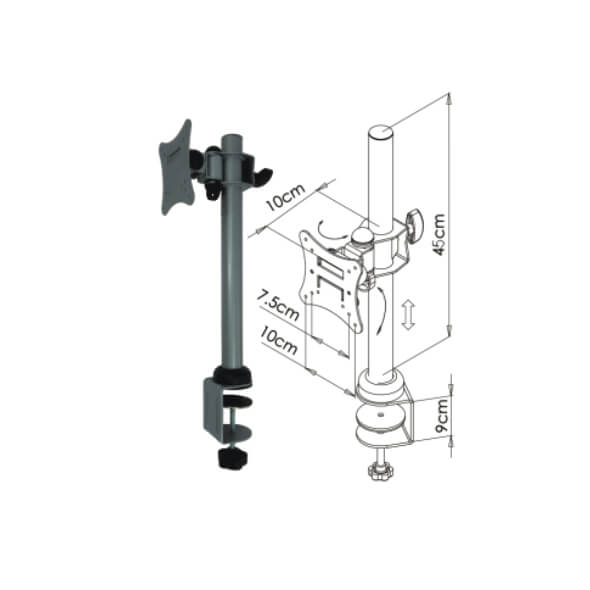 LCD-17 Without Arms For TV Stands