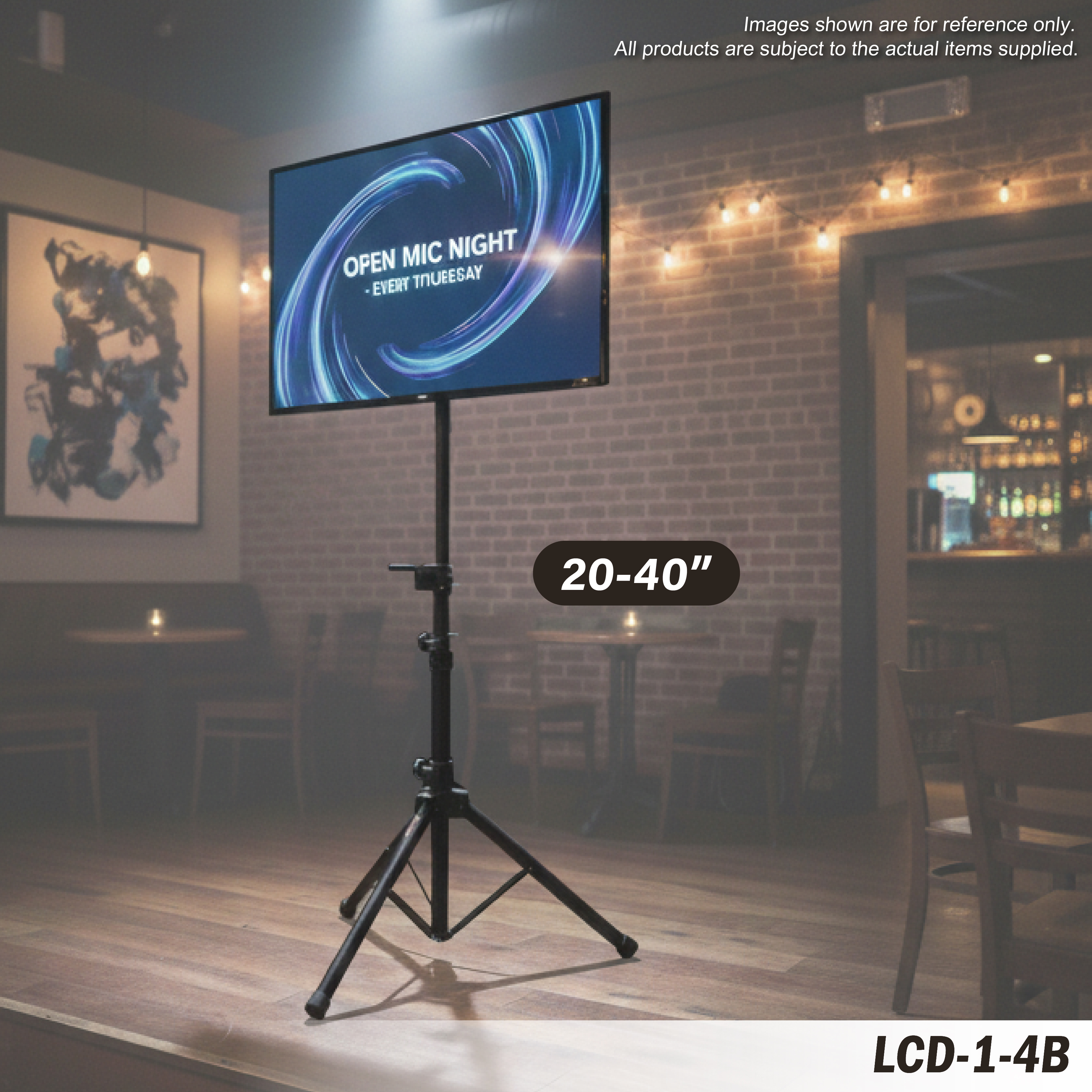 Soportes de suelo para TV LCD-1-4B