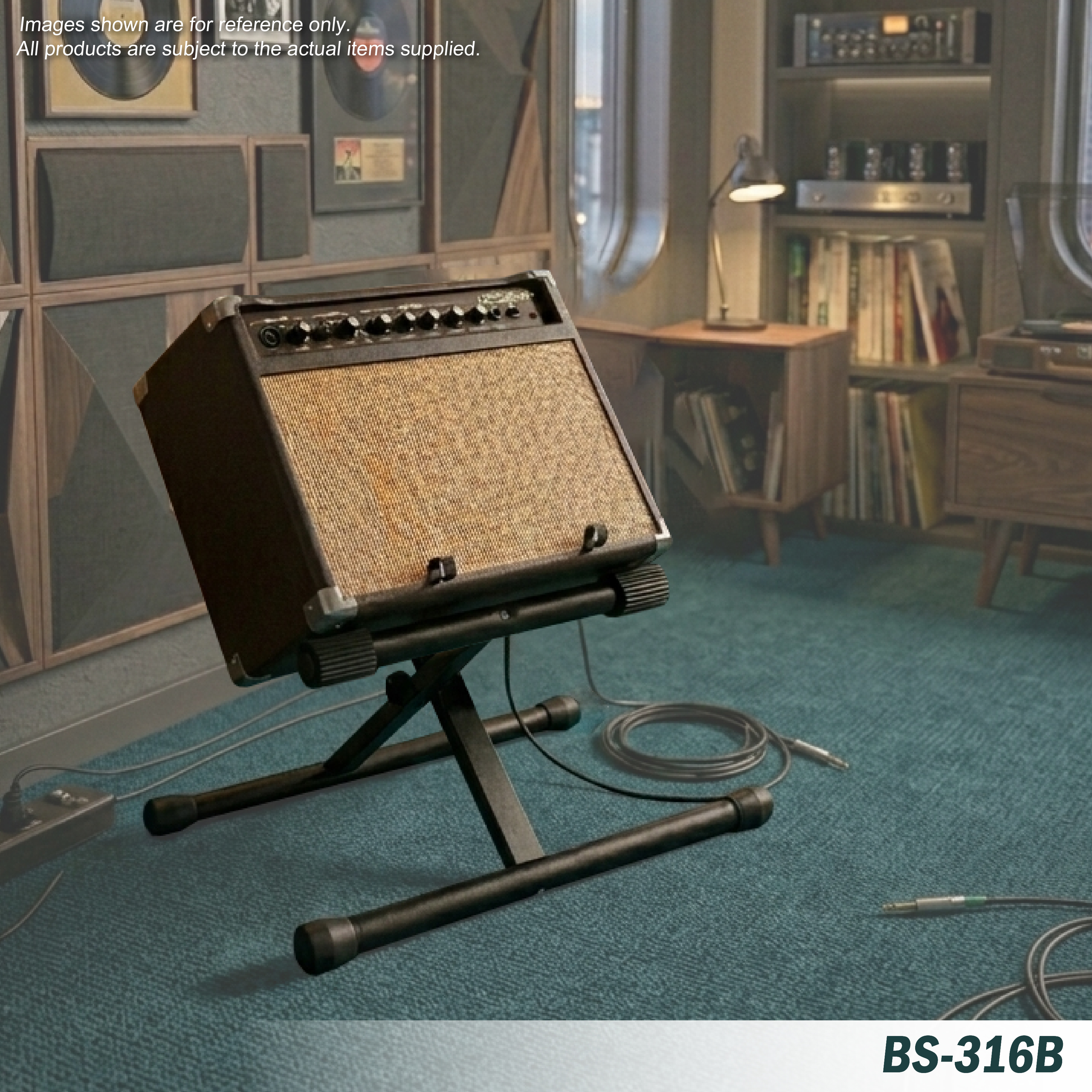 BS-316B Amplifier Speaker Stand