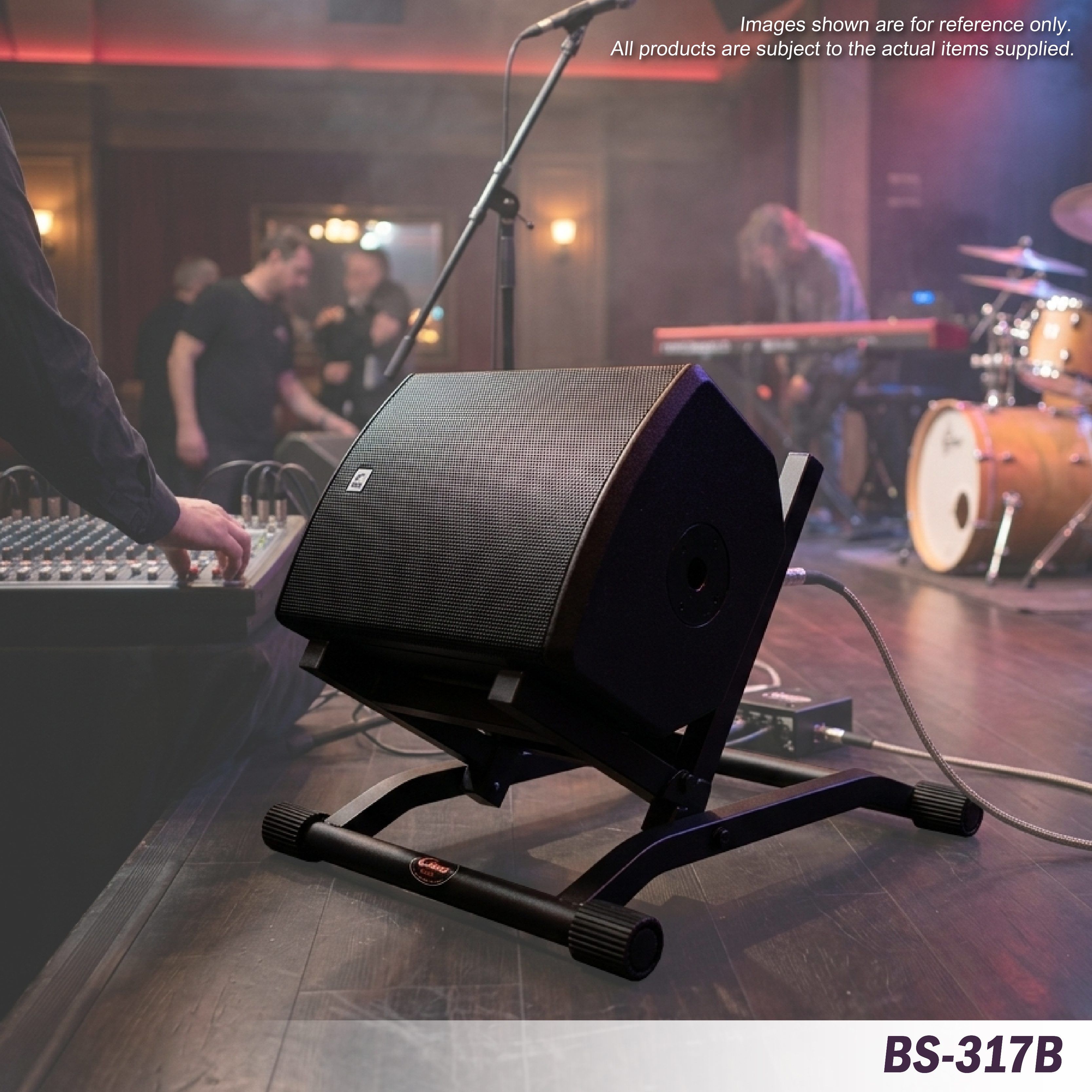 BS-317B Amplifier Speaker Stand (quick adjusting type)