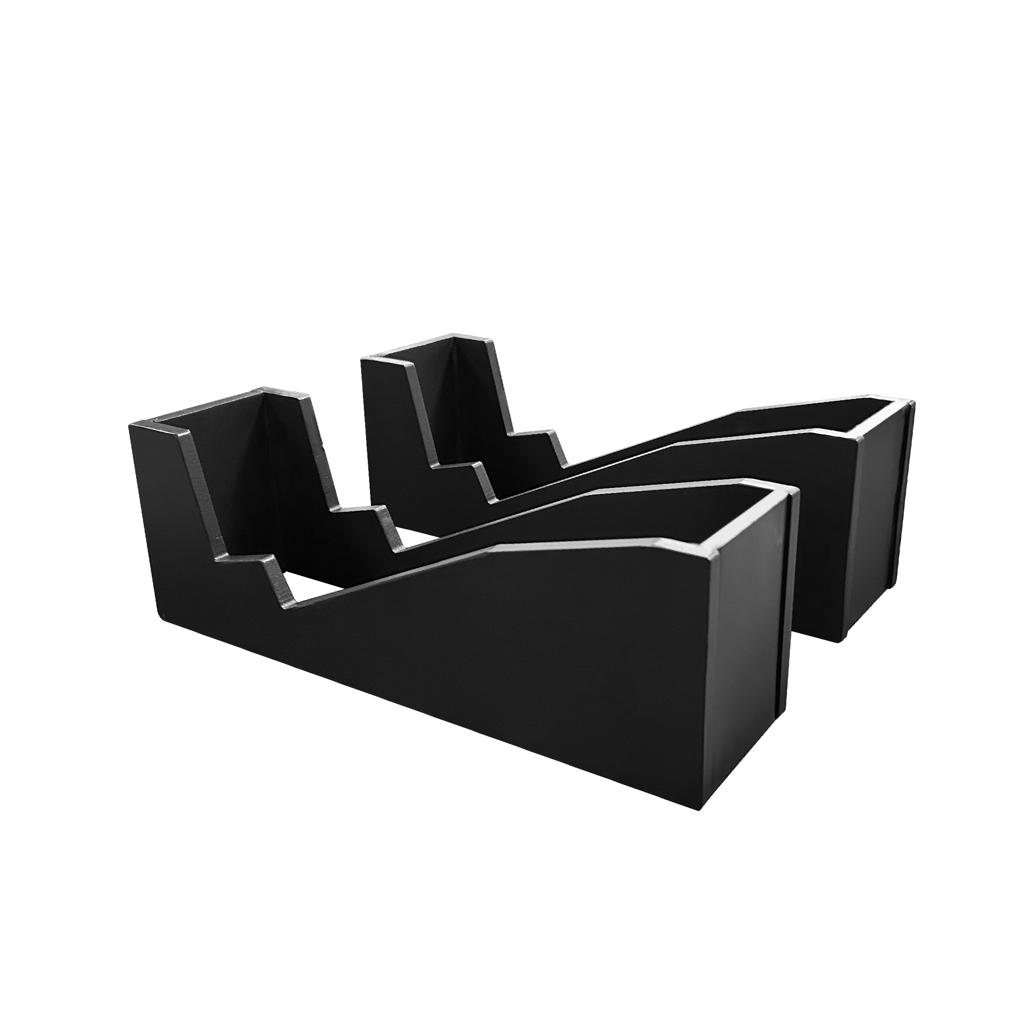 Soporte de altavoz central de suelo en ángulo - grande