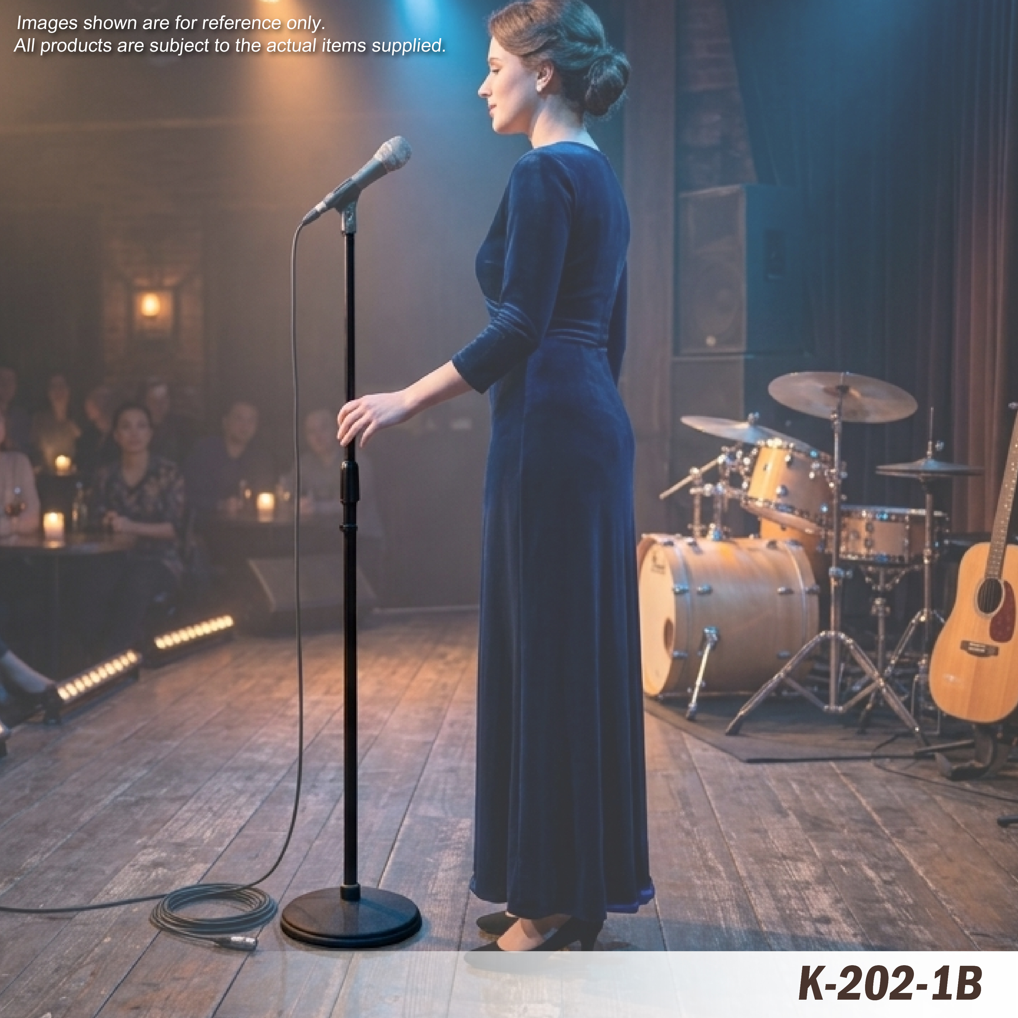 k-202-1＆k-202-1b mic straight stand